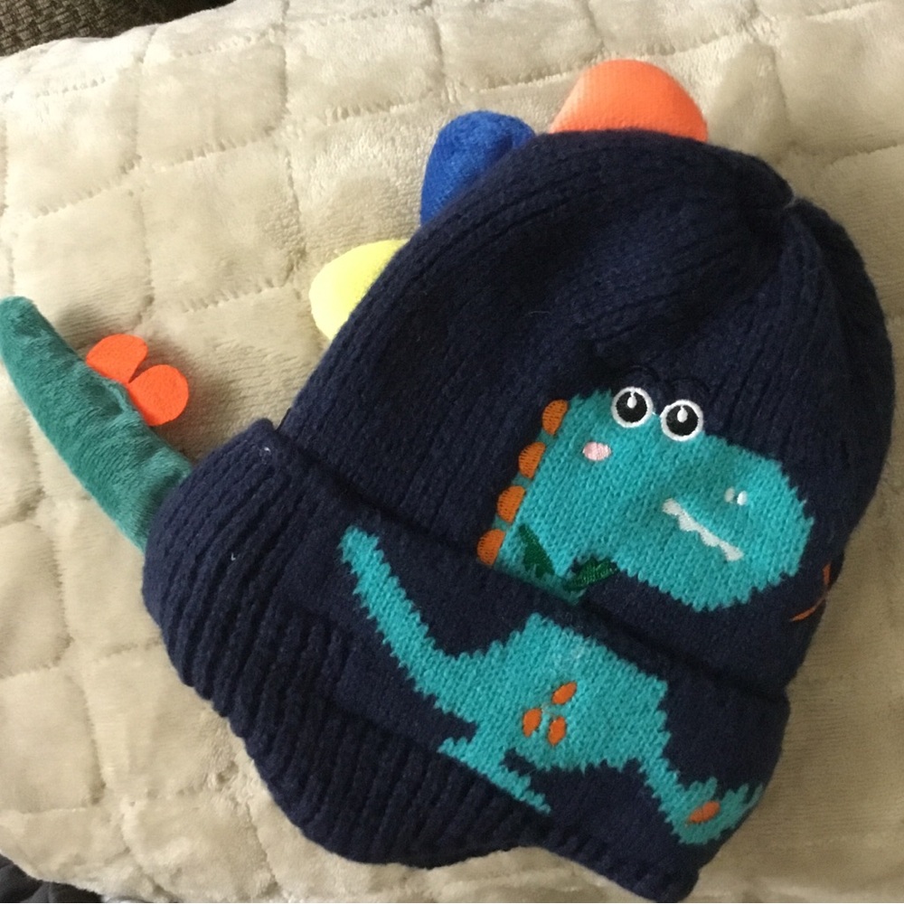 Dinosaur Insulated Winter Beanie Hat